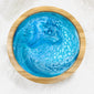 Seascape Inspired Bamboo Trinket Tray 12cm- Ying Yang