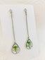 Refresh - Handmade Resin with Real Leaves Earrings